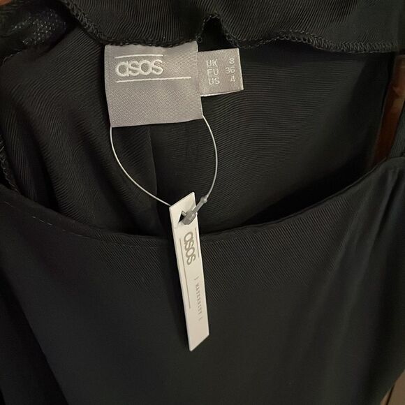 ✨ASOS DESIGN Maternity cold shoulder cami in black, NWT - Picture 9 of 12